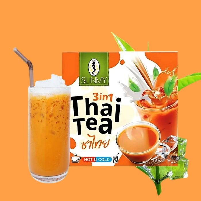 Tè Thai istantaneo con latte - Slinmy 210g. (7 x 30g.)